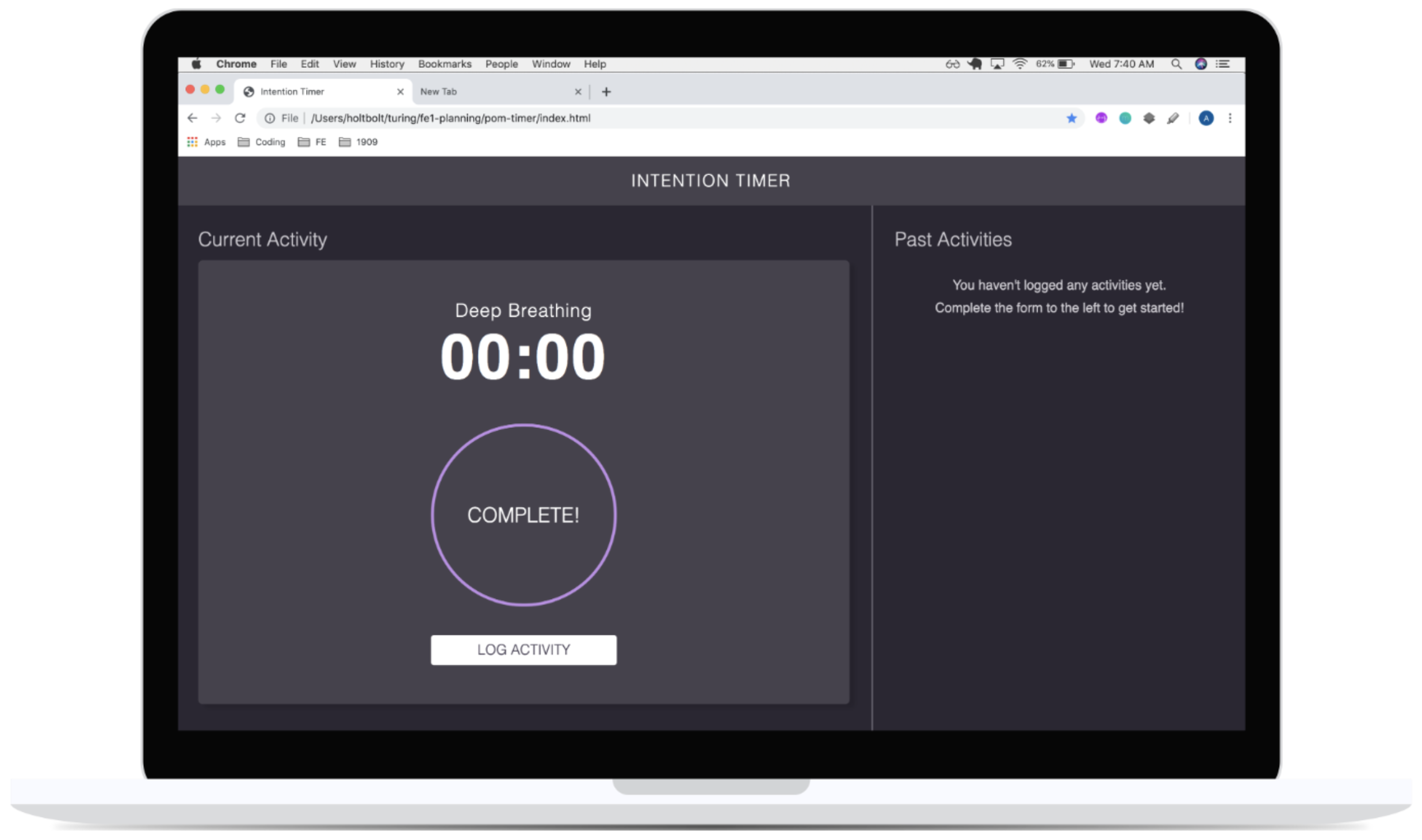 Timer Complete Desktop